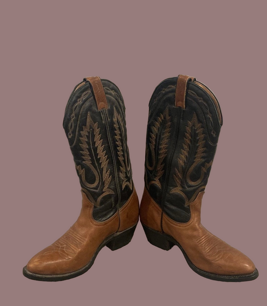 Boulet western cowboy boots