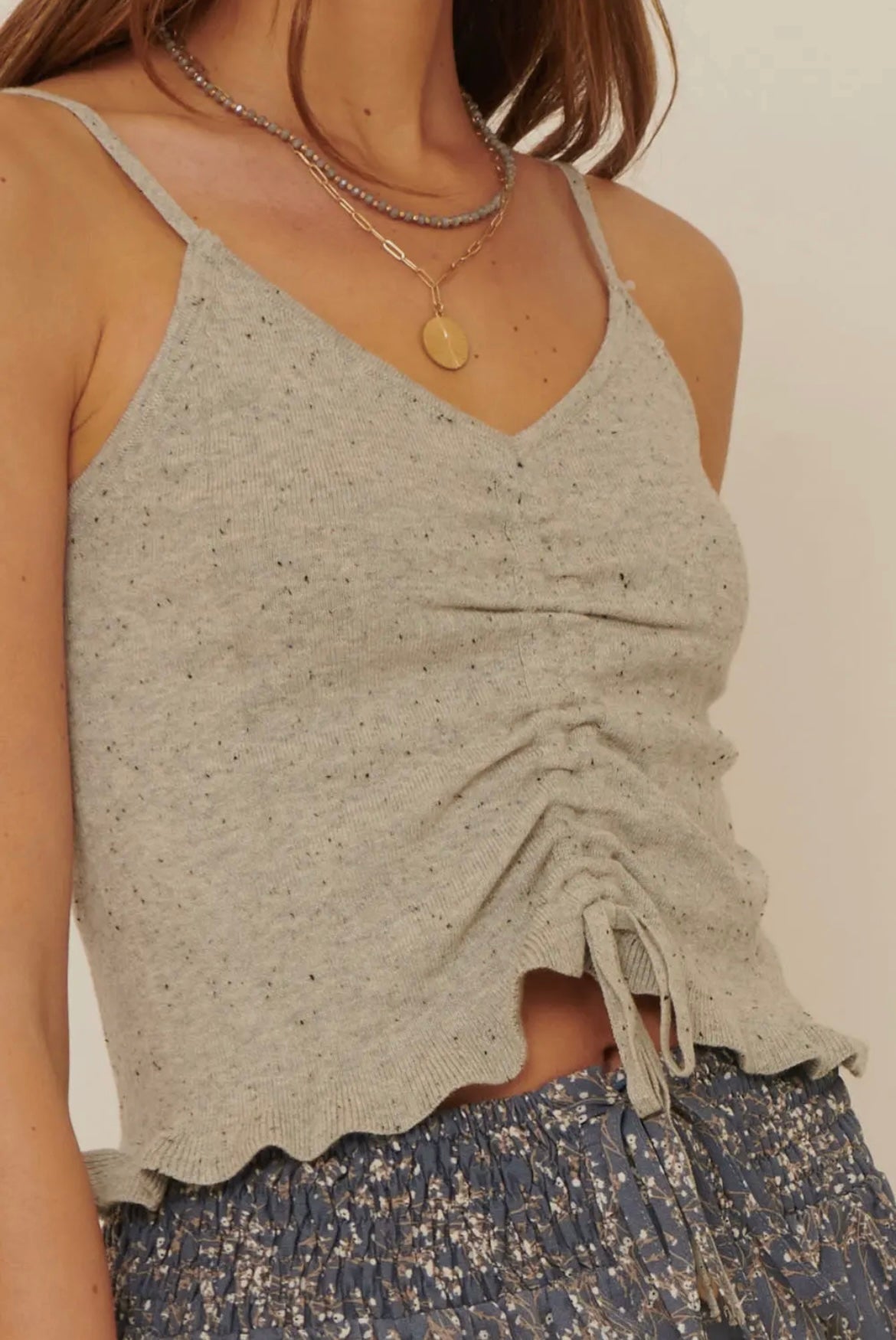 Rylee Ruch-front knit top