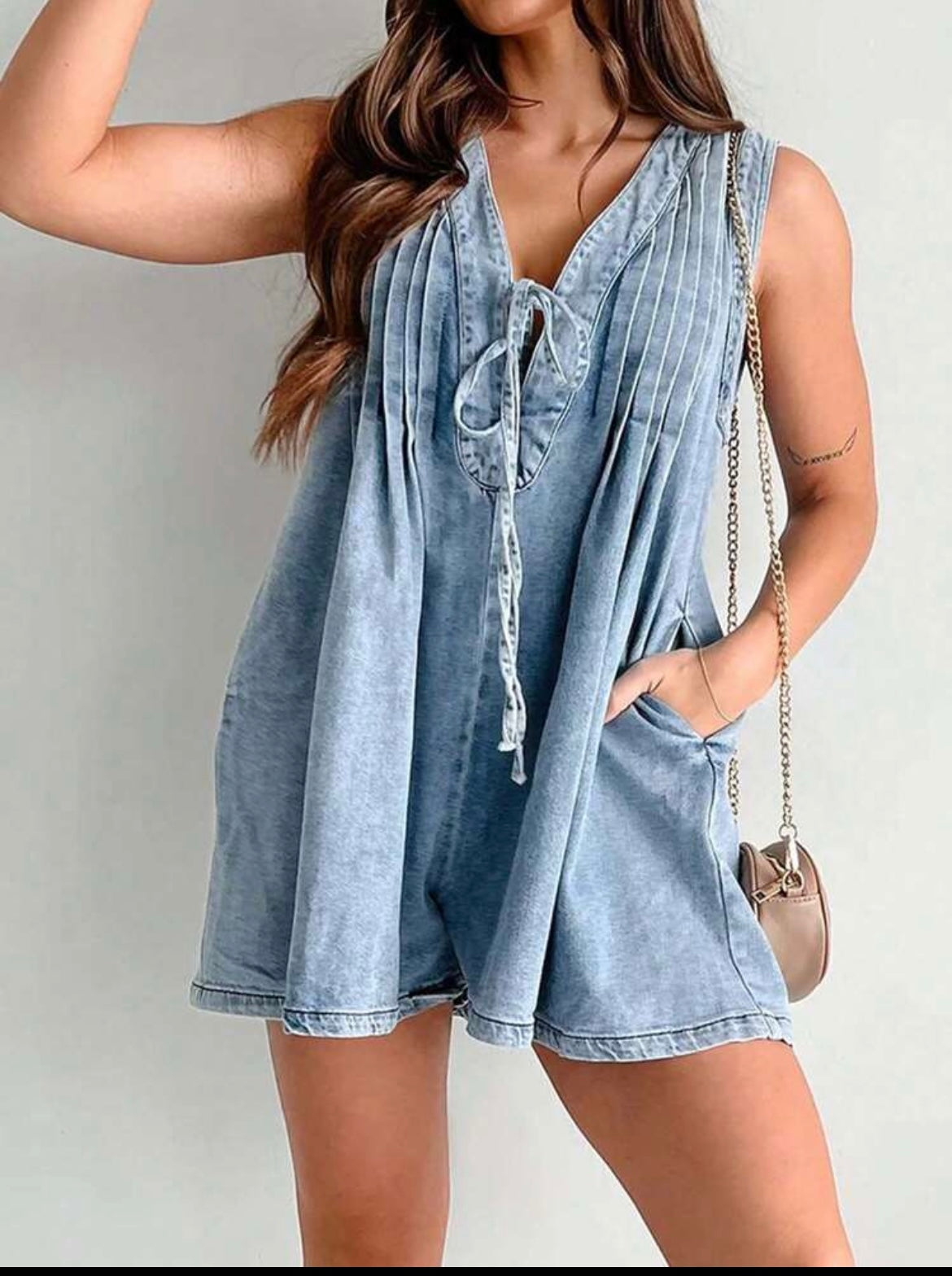 Lou Sleeveless Romper