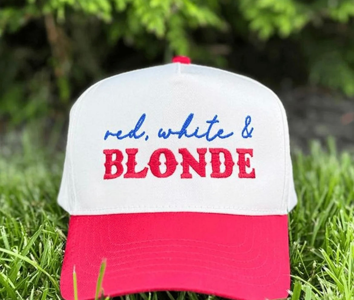 Red white blonde