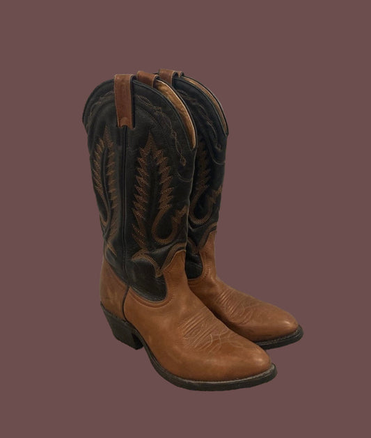 Boulet western cowboy boots