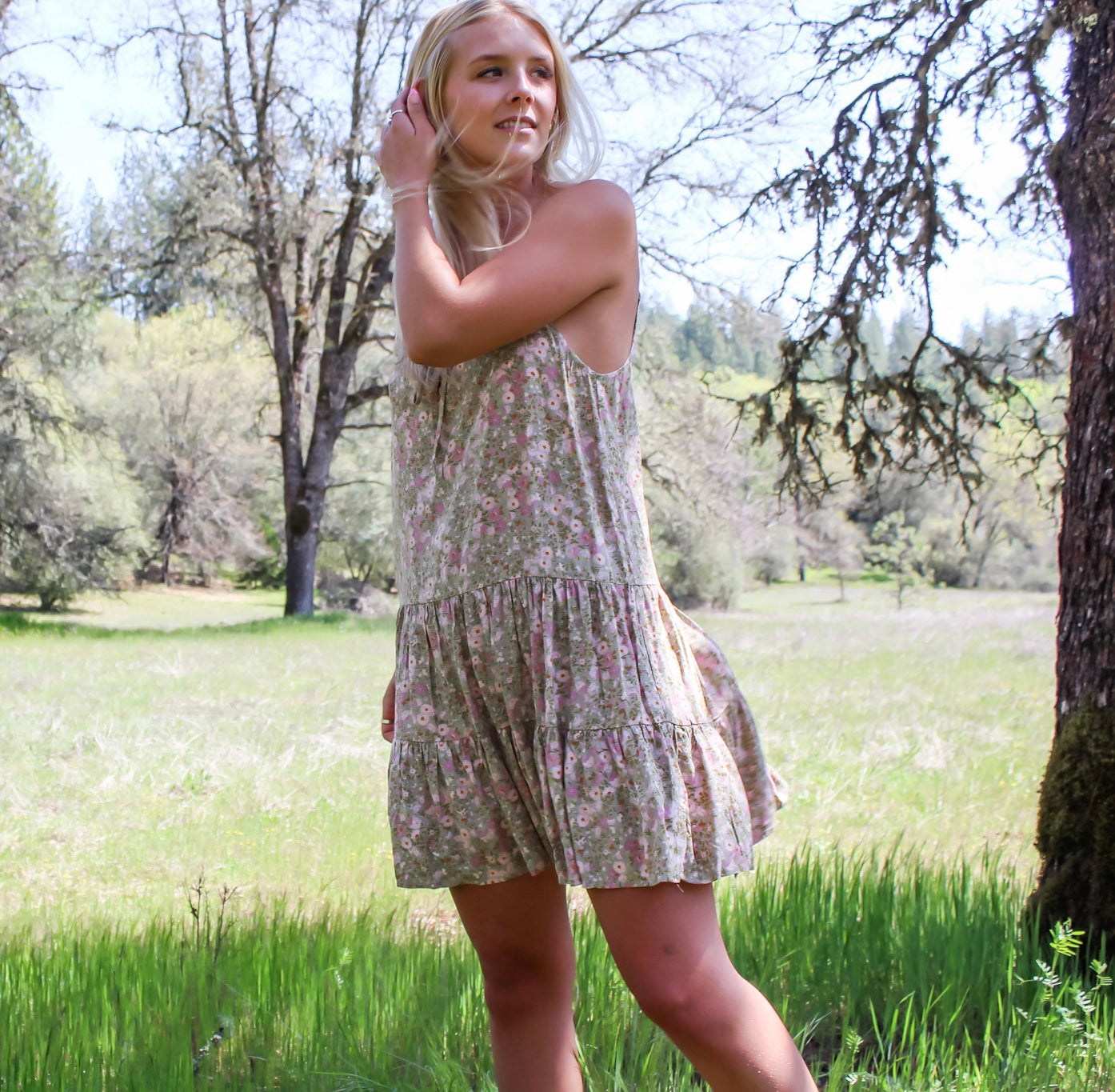 Wild daisy dress