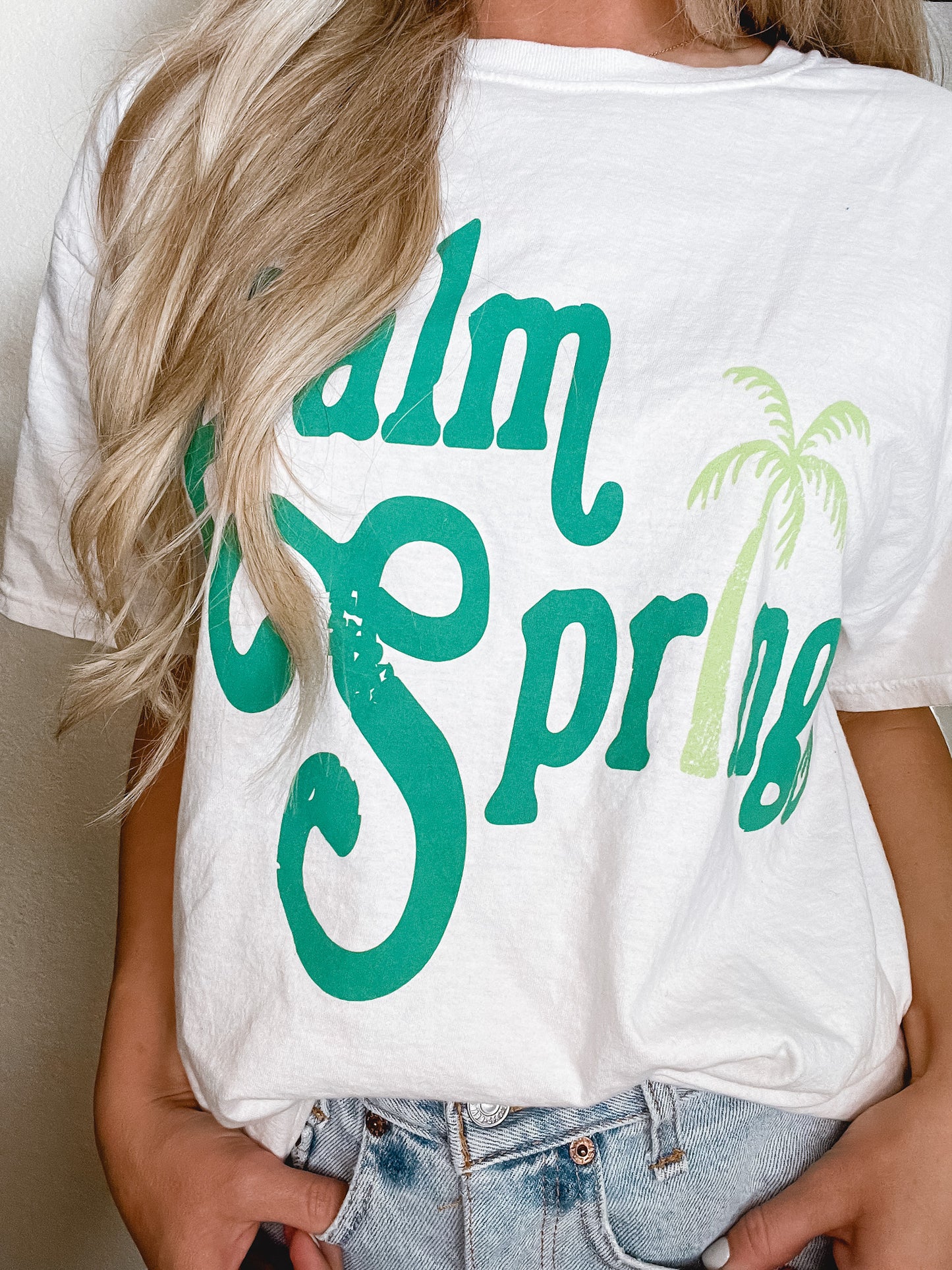 Palm spring tee
