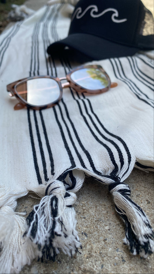 Stripe beach towel