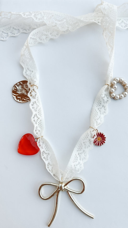 Lady may bandana necklace