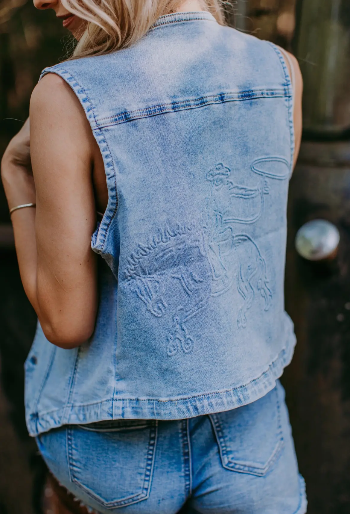 Country western vest