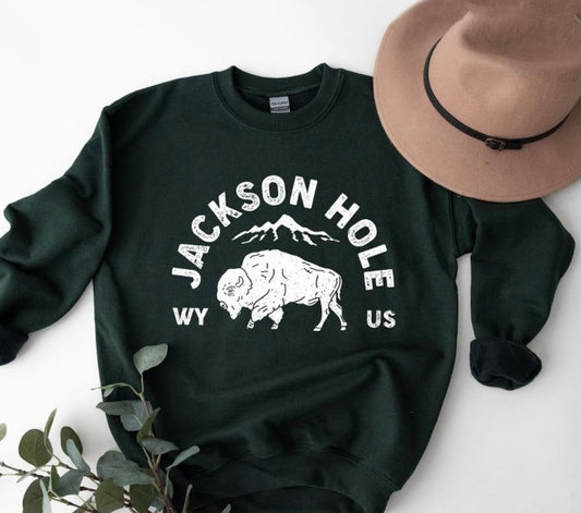 Jackson hole crewneck