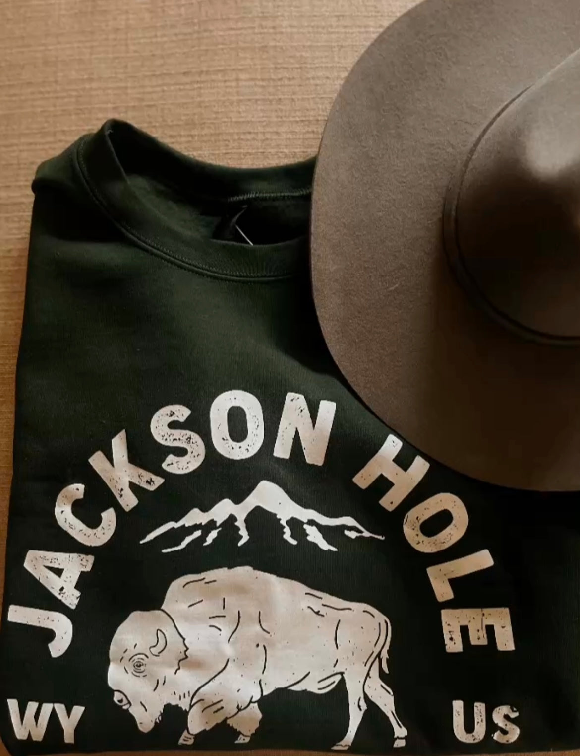 Jackson hole crewneck