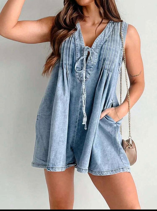 Lou Sleeveless Romper