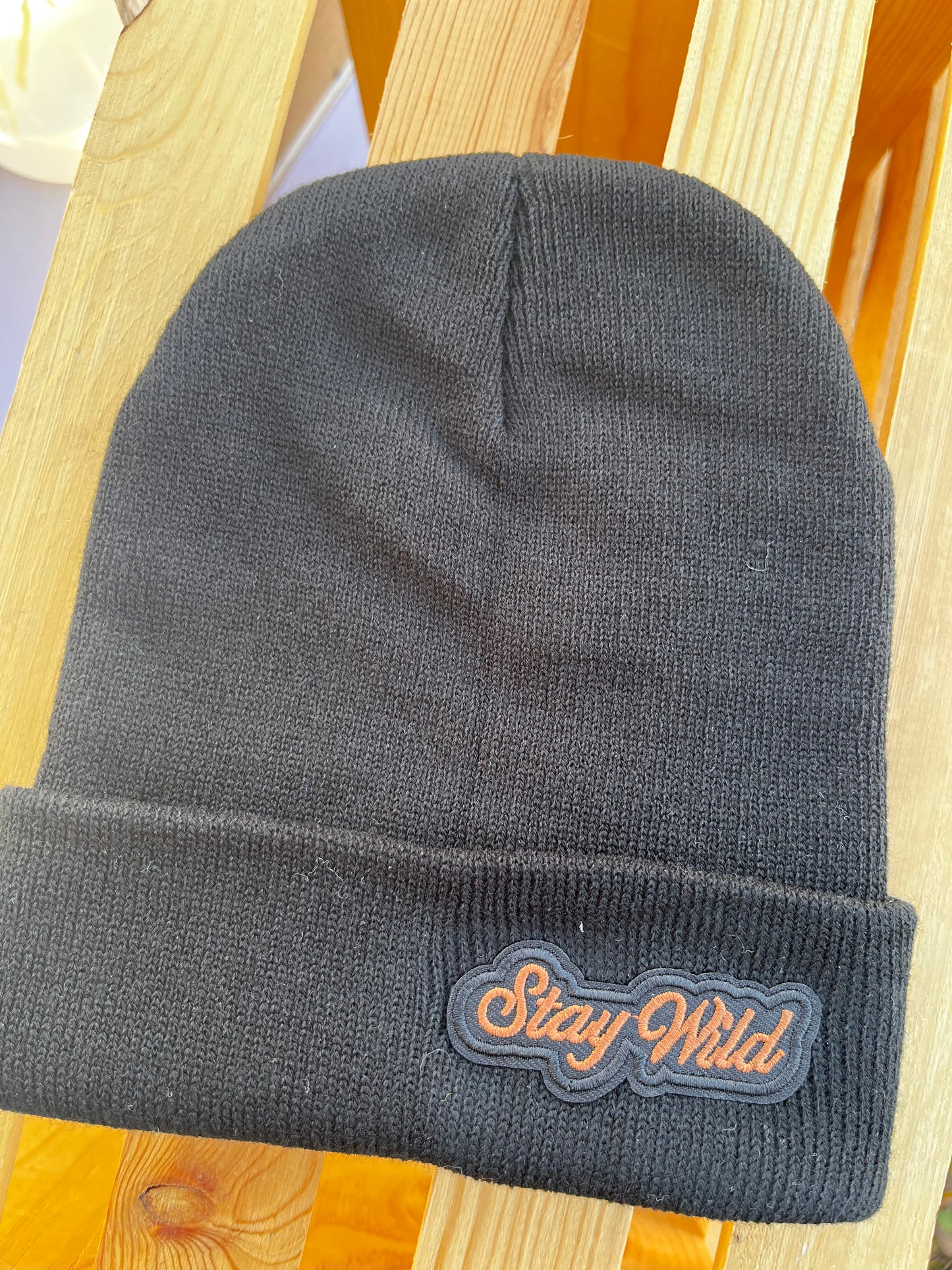 Stay wild beanie