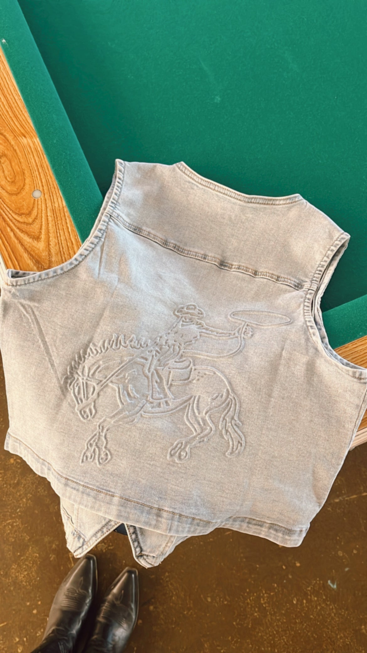 Country western vest