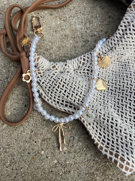 Pearl boot charm